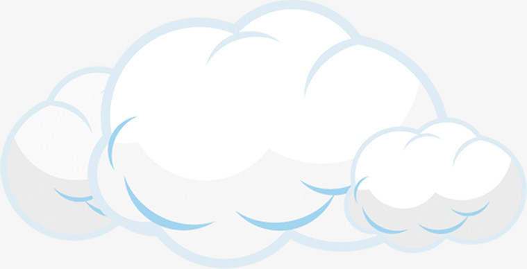 白色云朵卡通云朵设计png图片素材下载_云朵png_熊猫