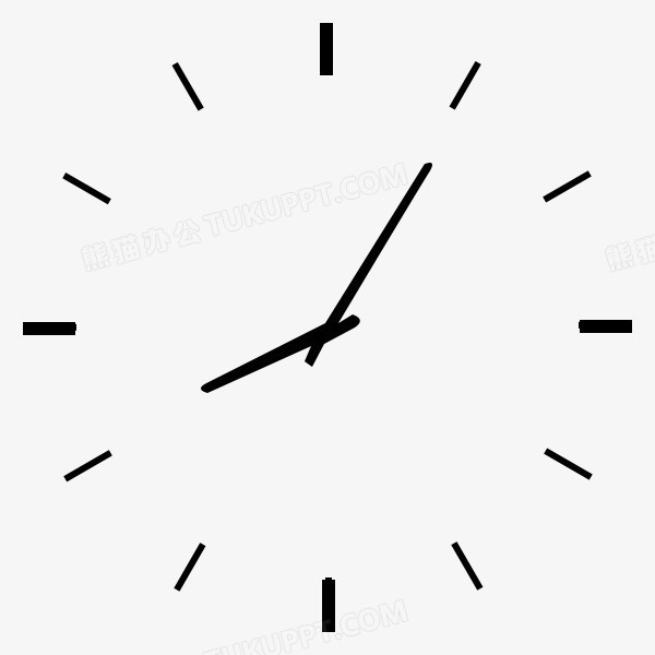 时间时钟表盘时间表针png图片素材下载_时间png_熊猫办公