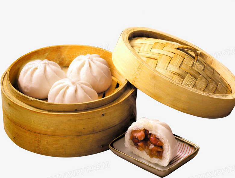 蒸笼包子免抠png图片素材免费下载_包子png_1195*905