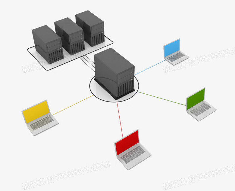 服务器数据传输png图片素材下载_数据传输png_熊猫办公
