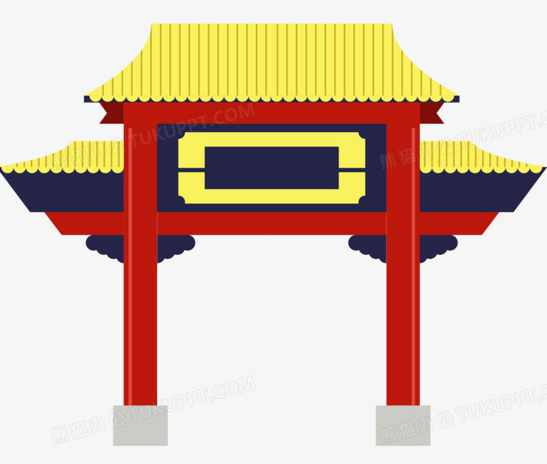 世界各地华人街门楼