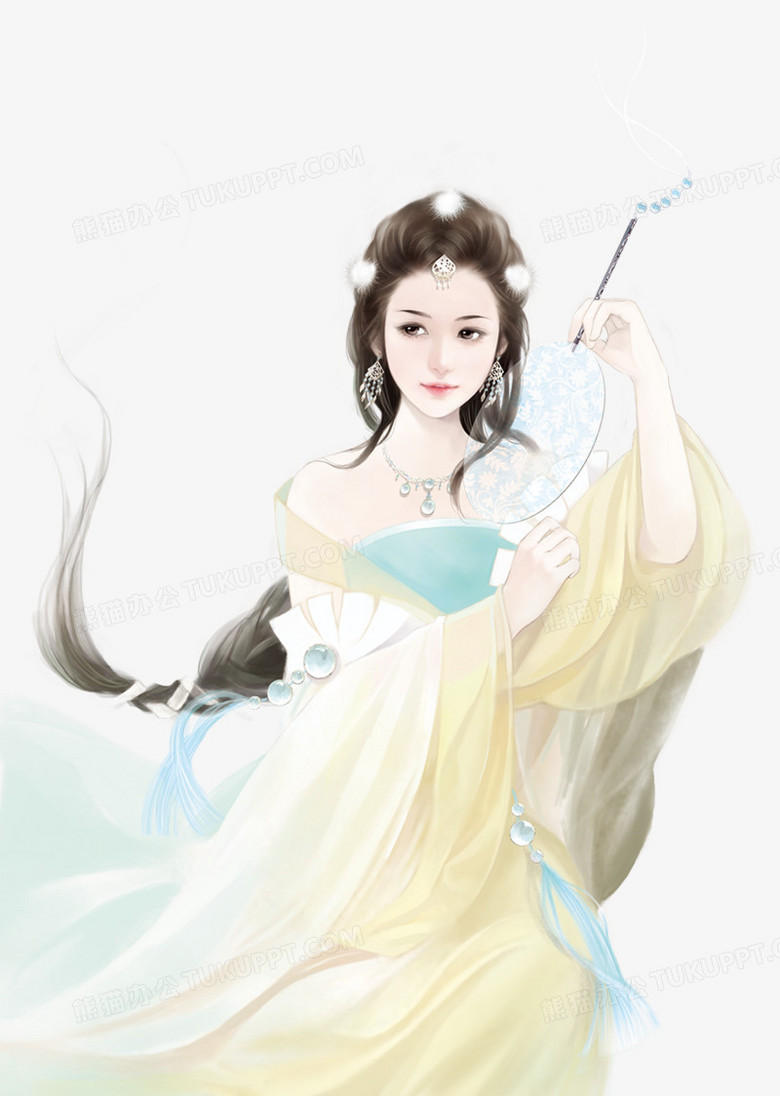 古风女子立绘png图片素材下载_女子png_熊猫办公