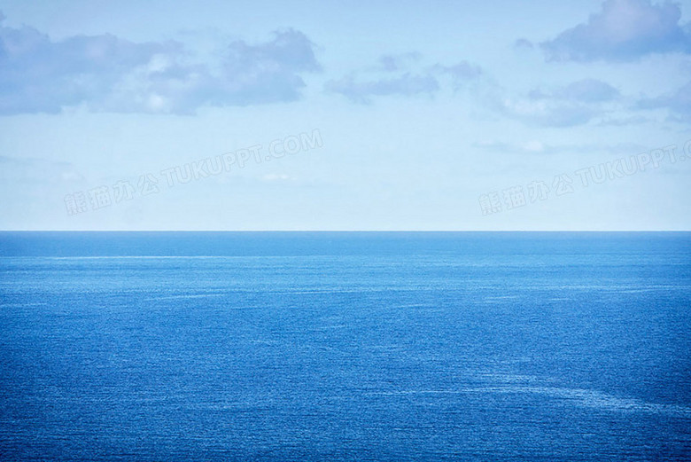 天空与海面风景图片高清图片