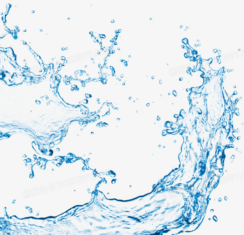 泼水水滴液体装饰元素png图片素材免费下载_液体png_*