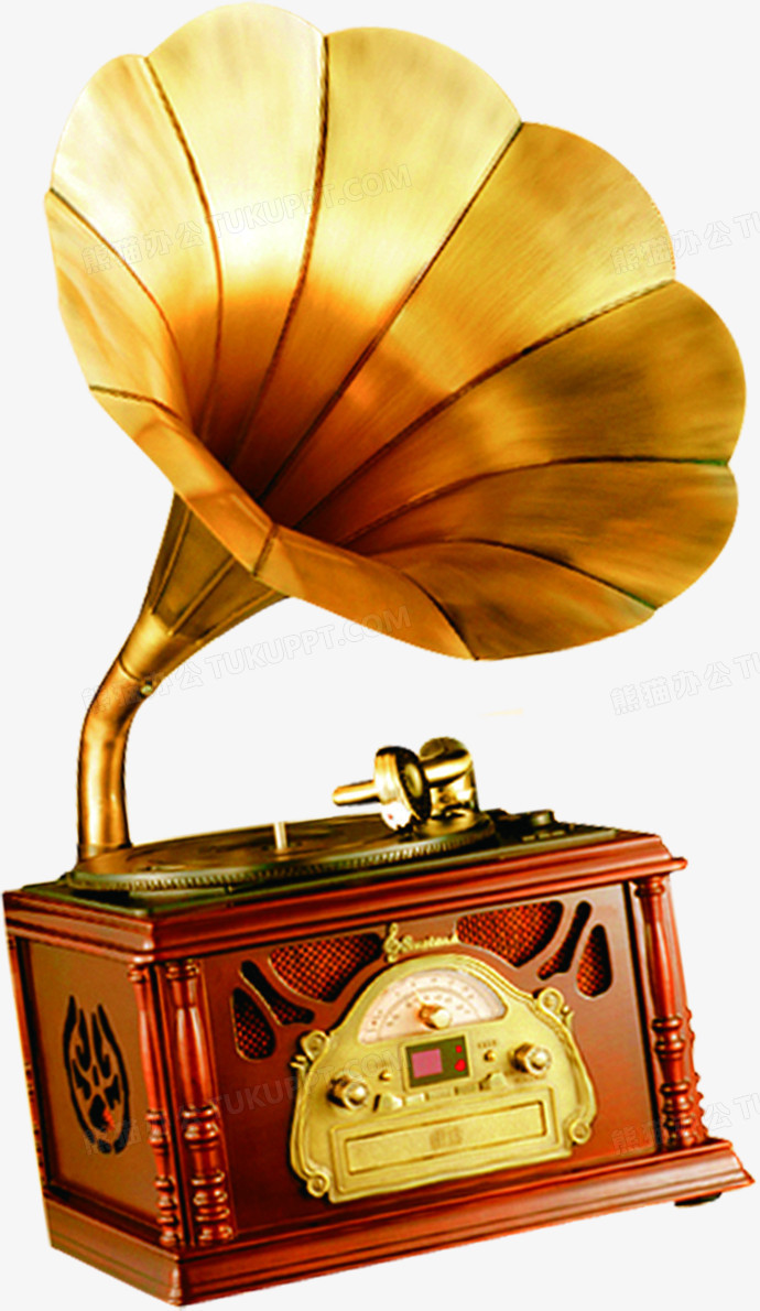 金色留声机招聘海报