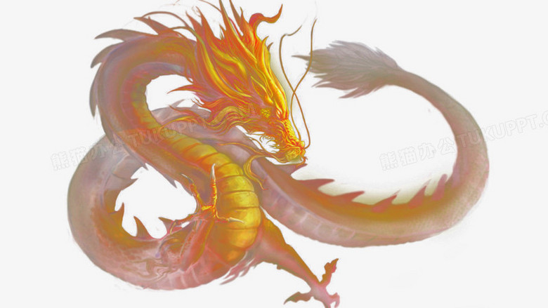 金色龙纹