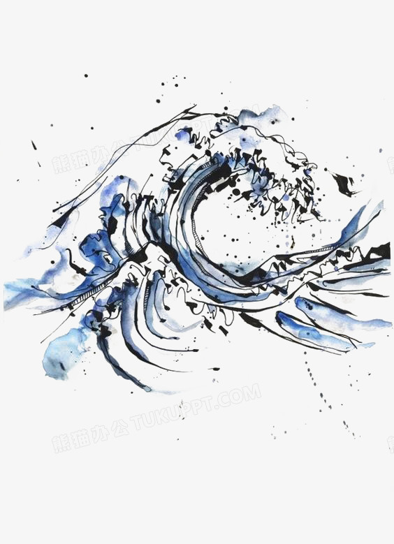 浪花png图片素材下载_浪花png_熊猫办公
