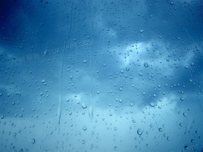 玻璃上的雨珠阴天海报背景png图片素材下载_背景png_熊猫办公