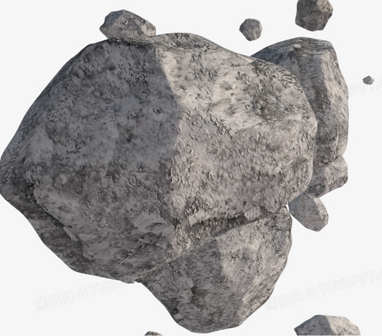 碎石块png图片素材下载_石头png_熊猫办公