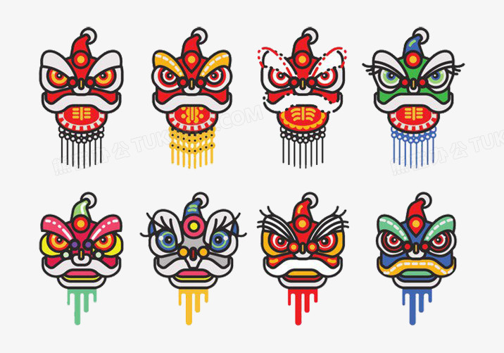 在整个配色上使用多种色彩作为基础色调,设计了格式格式的传统中国