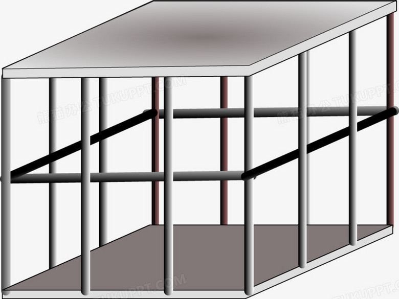 矢量铁笼png图片素材免费下载_矢量png_991*743像素