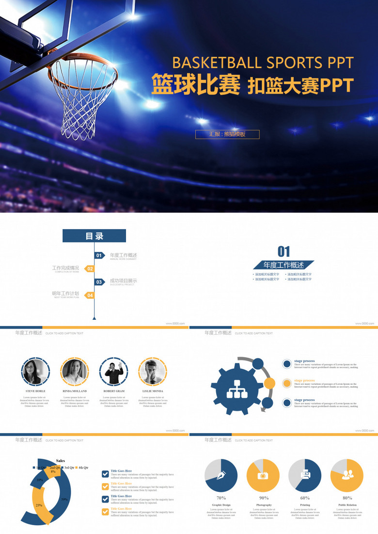 籃球大賽扣籃比賽工作總結(jié)PPT模板 籃球大賽扣籃比賽工作總結(jié)PPT模板