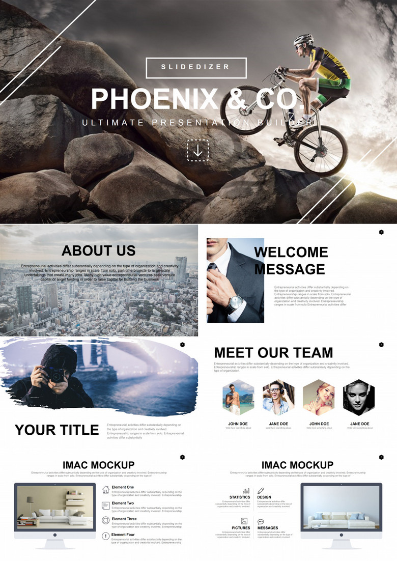 简洁旅游公司展示宣传商务PPT模板 简洁旅游公司展示宣传商务PPT模板