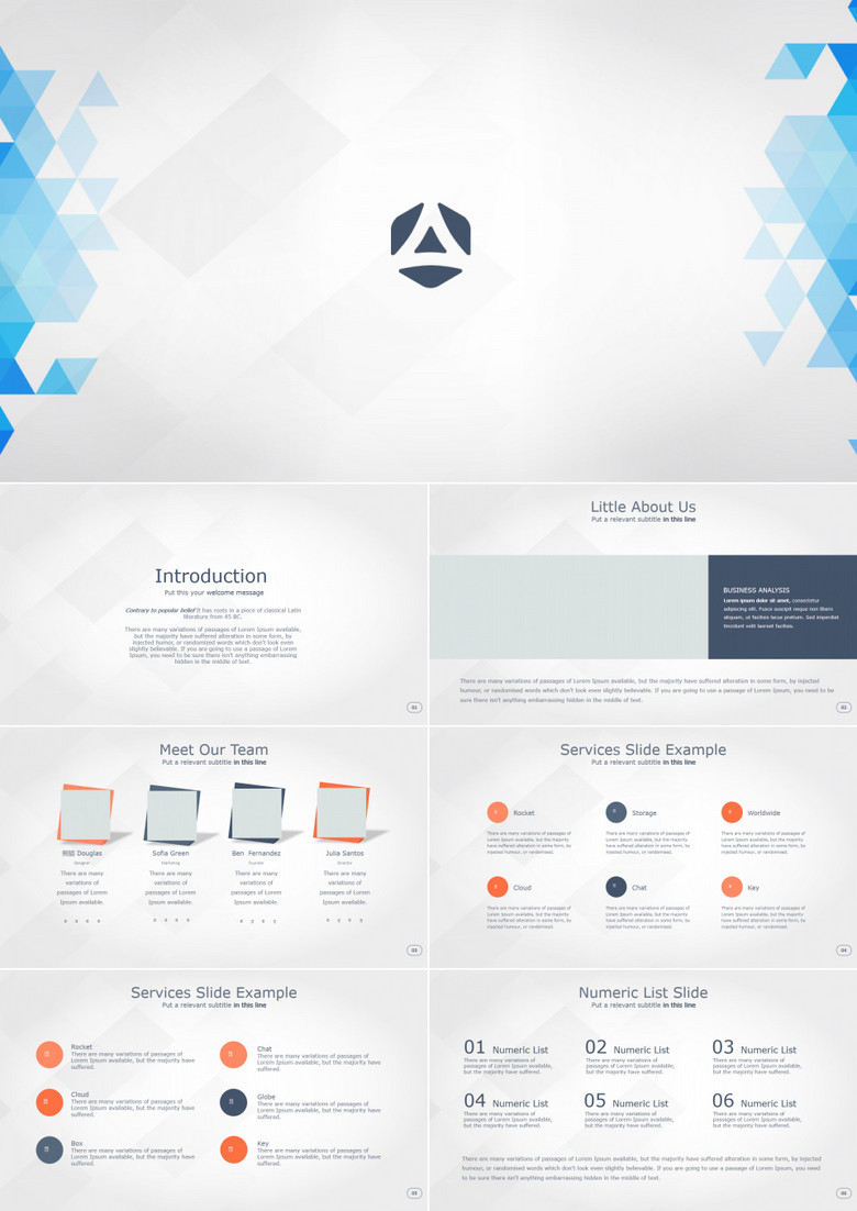 大氣歐美企業(yè)營銷宣傳推廣PPT模板