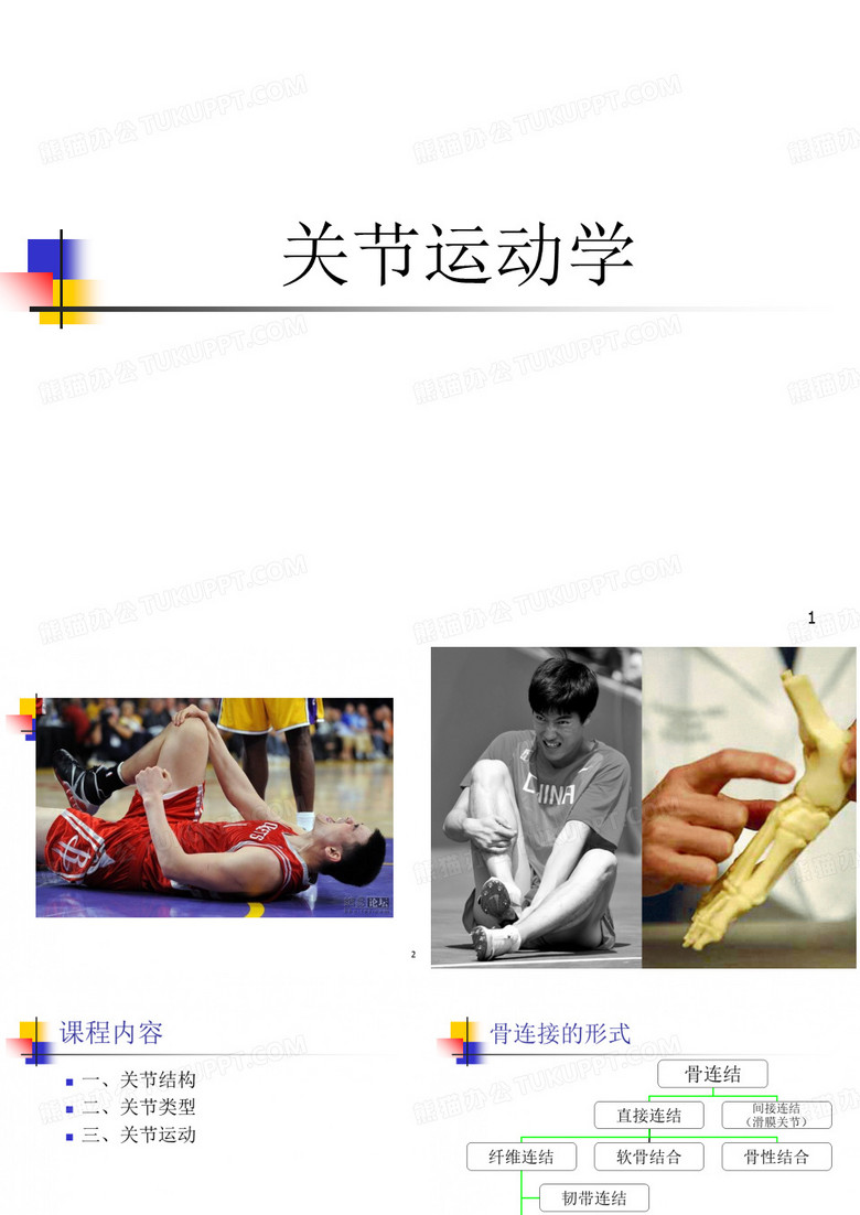 运动学关节运动学(课堂PPT)