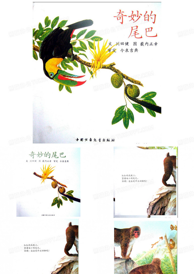 儿童绘本故事图书 奇妙的尾巴