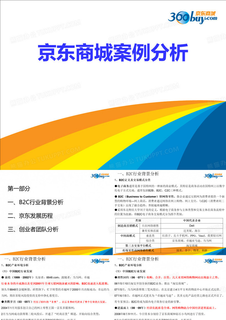 电子商务案例分析——京东商城