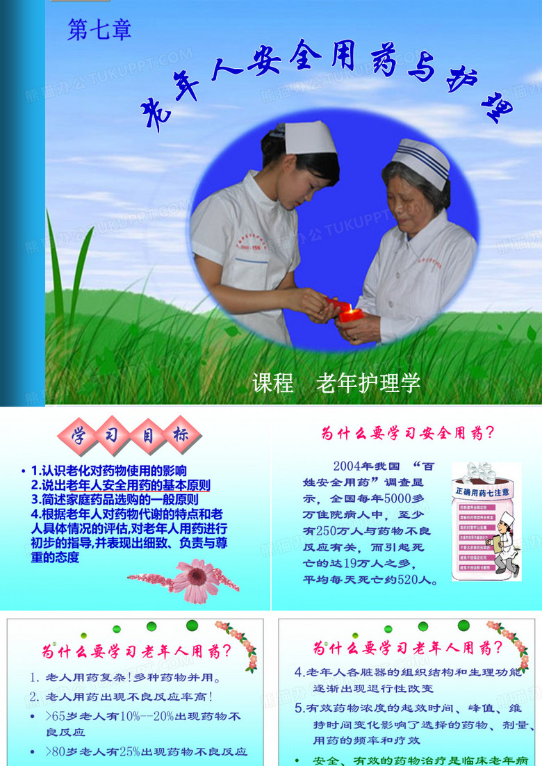 第七章老年人的安全用药与护理
