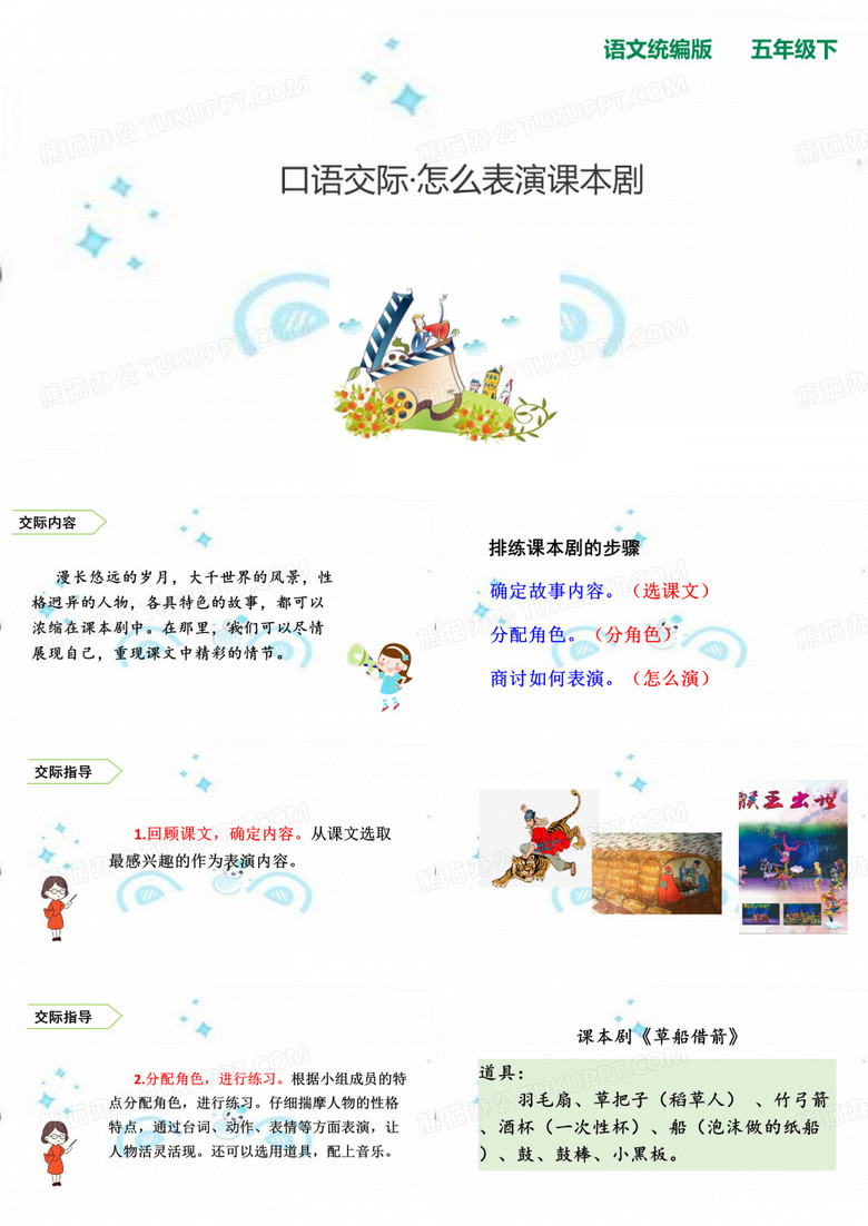 《口语交际怎么表演课本剧》ppt课件完美版