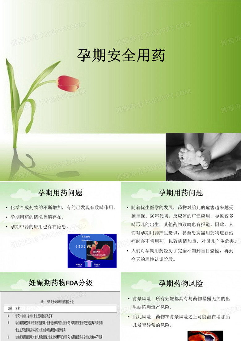 孕期安全用药