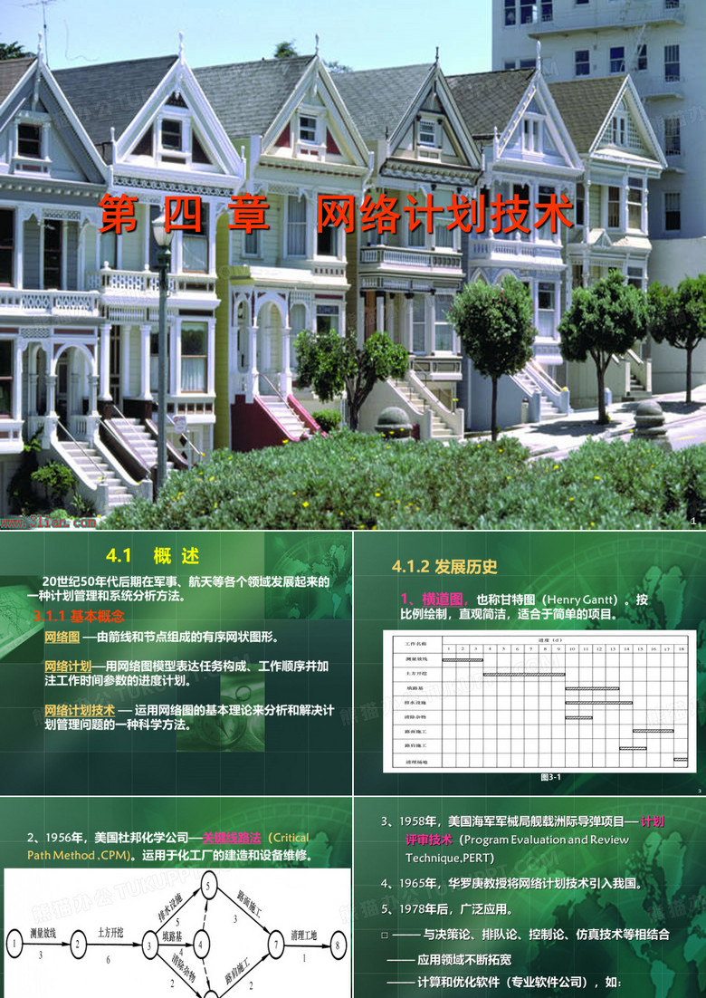 施工组织设计网络图