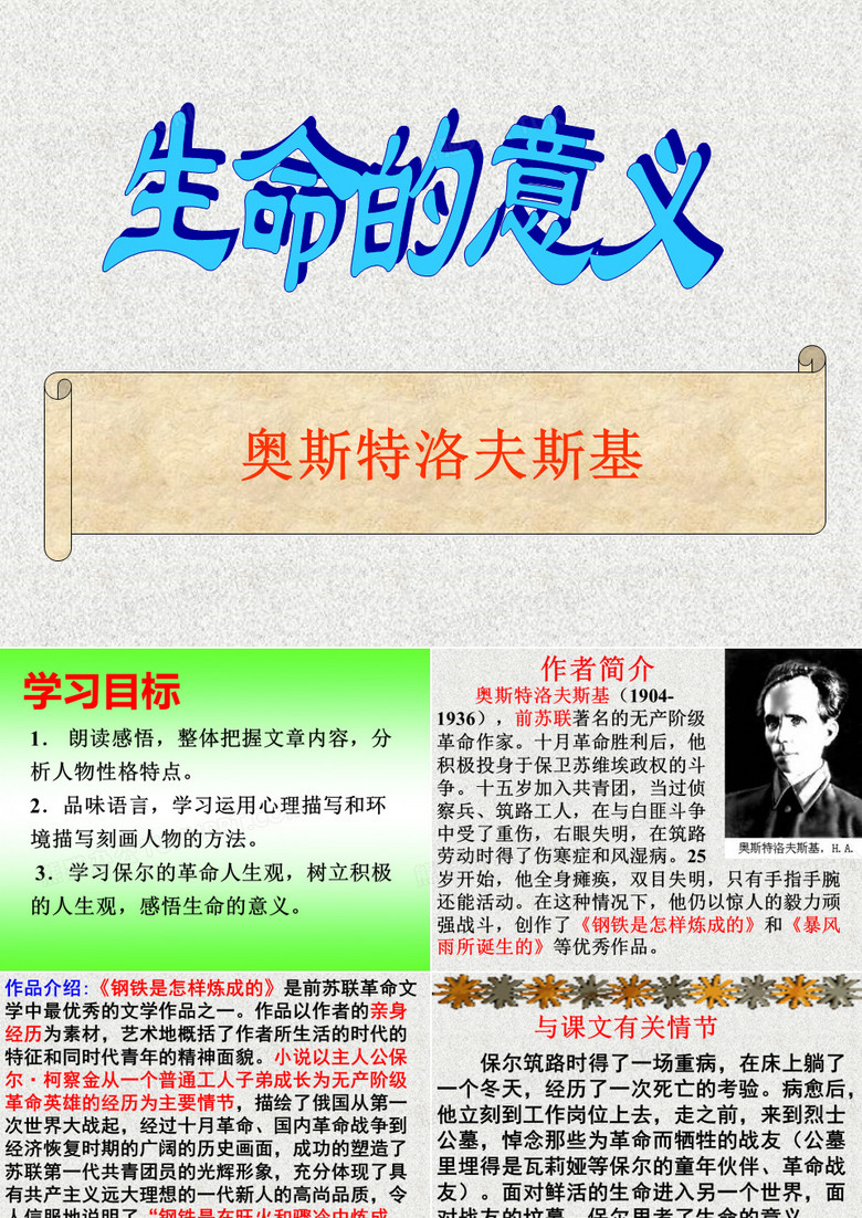 生命的意义-课件