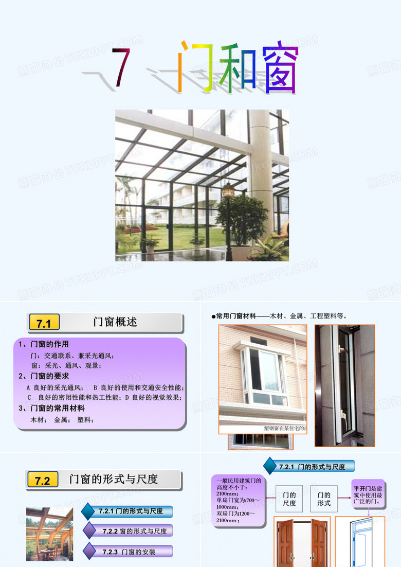门窗 PPT