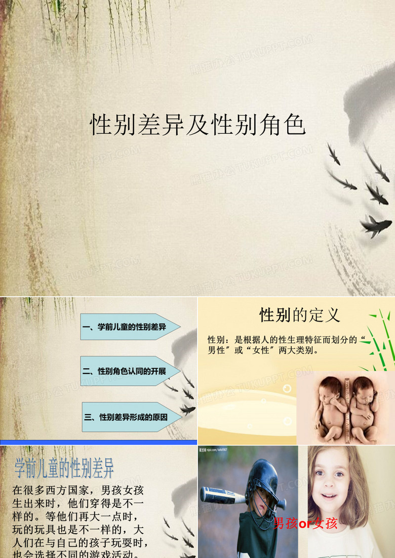 性别差异及性别角色