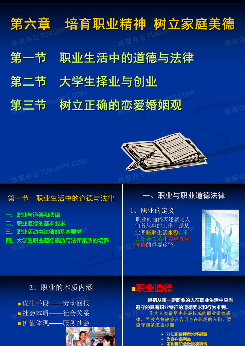 职业道德家庭美德
