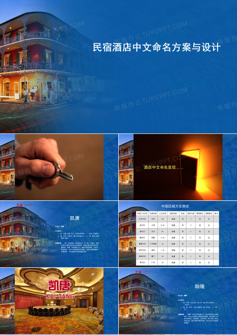民宿酒店命名与设计