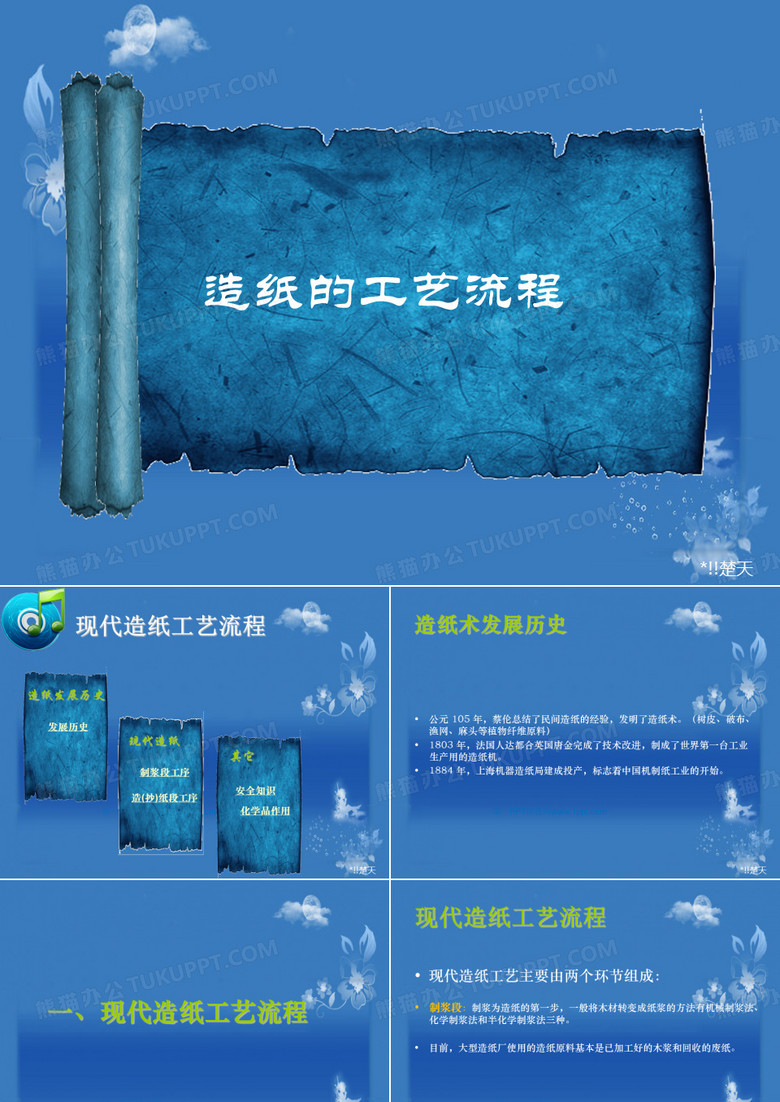 造纸工艺流程