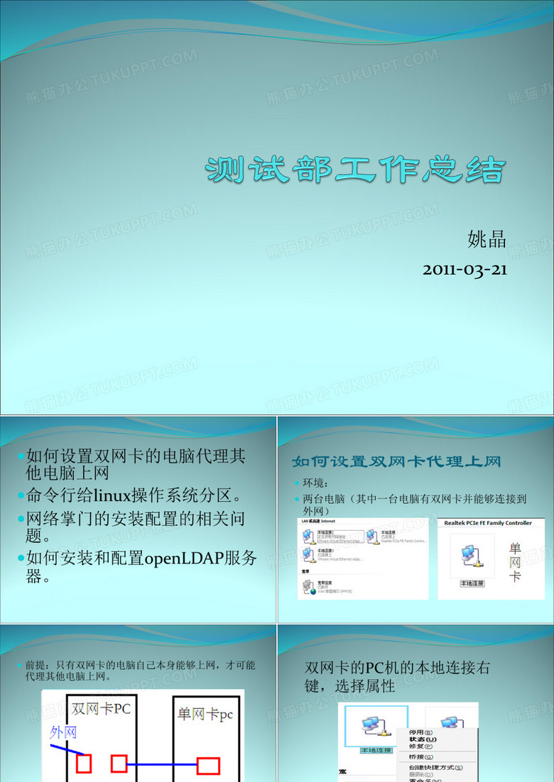 测试部工作总结