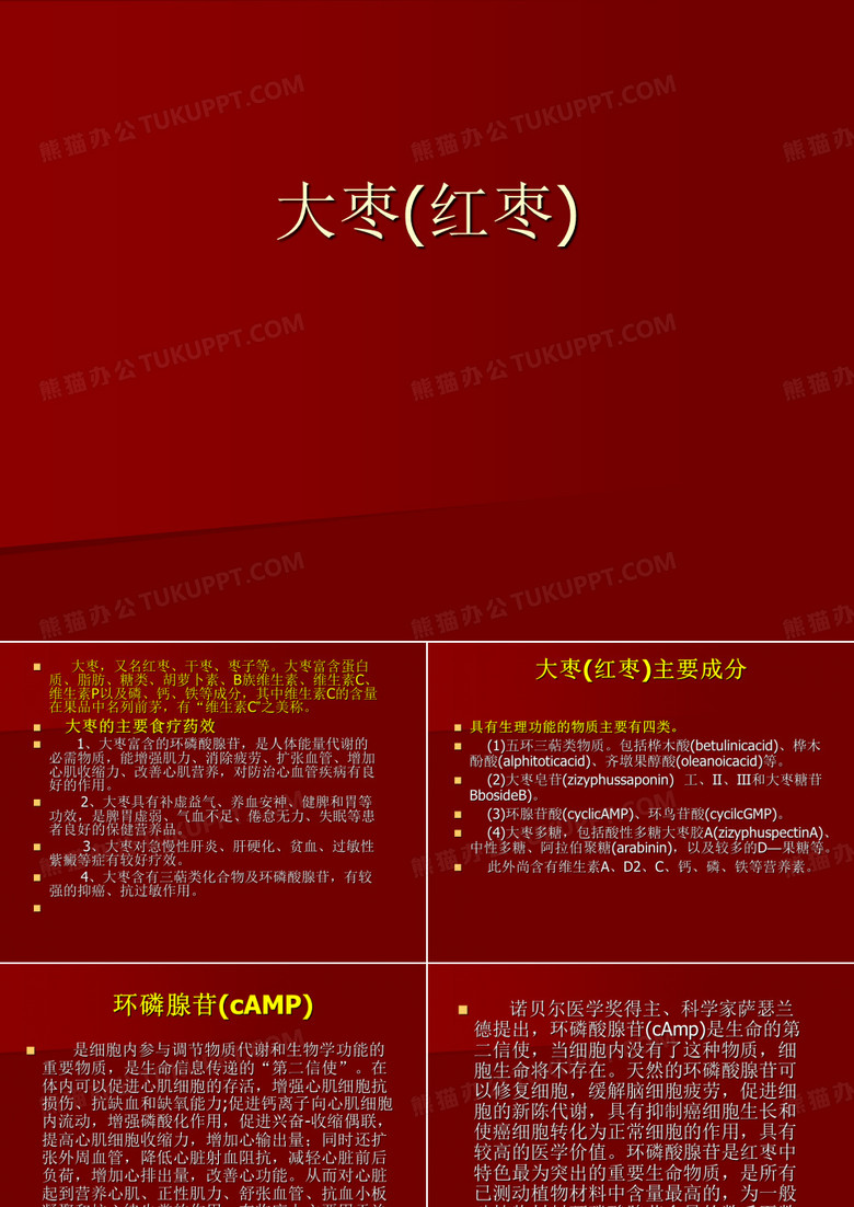 红枣 PPT课件