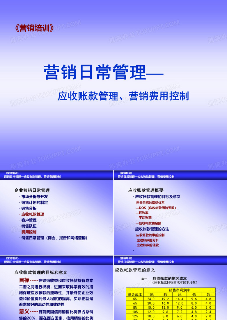 应收账款管理