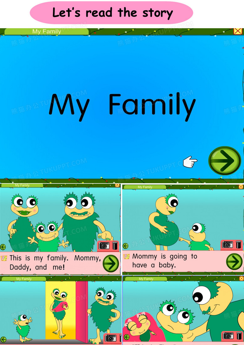 英语绘本Myfamily