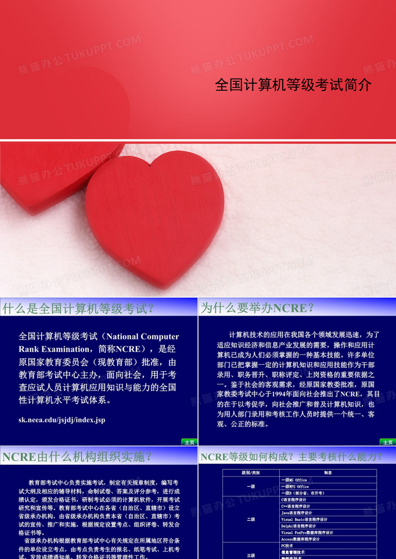 全国计算机等级考试简介