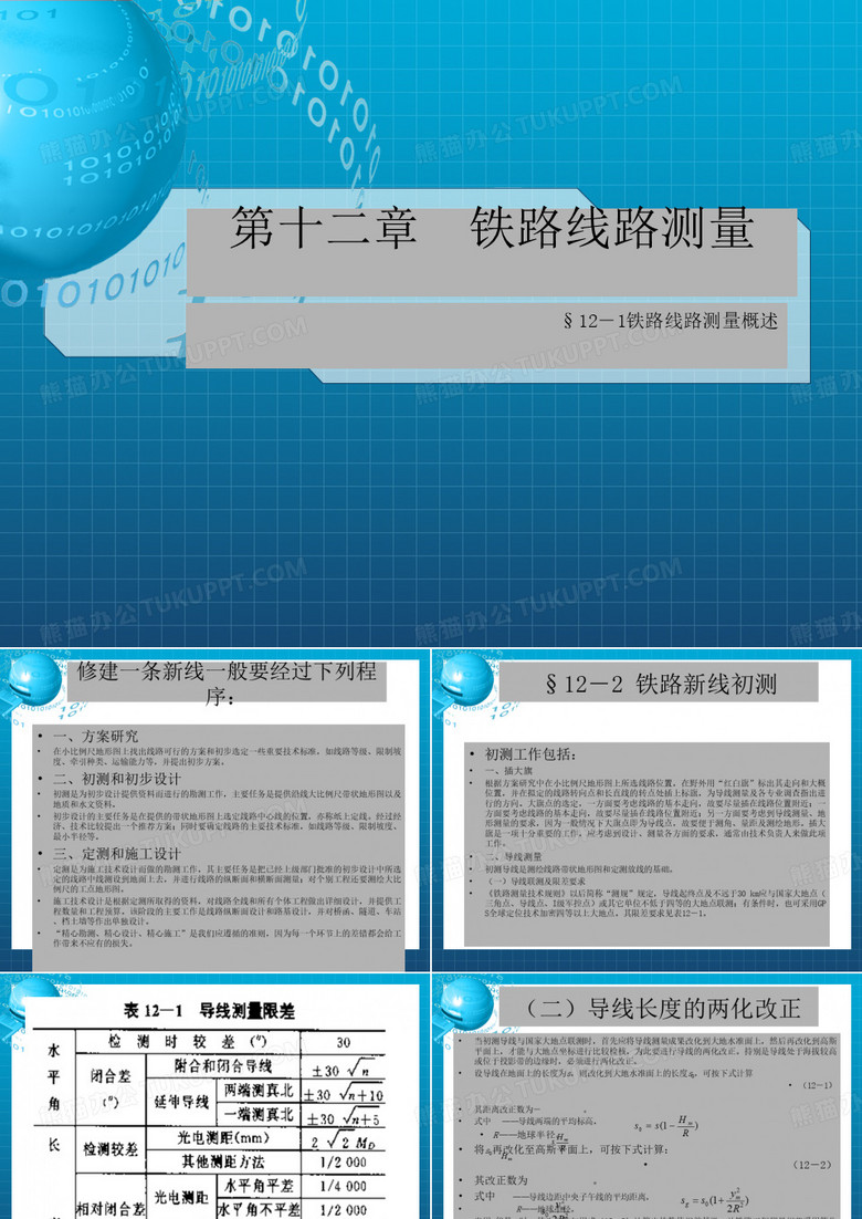 测量与工程测量-线路测量