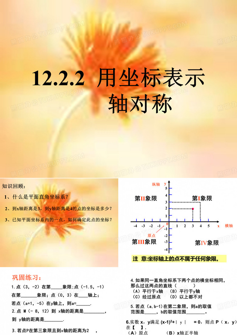 坐标系轴对称