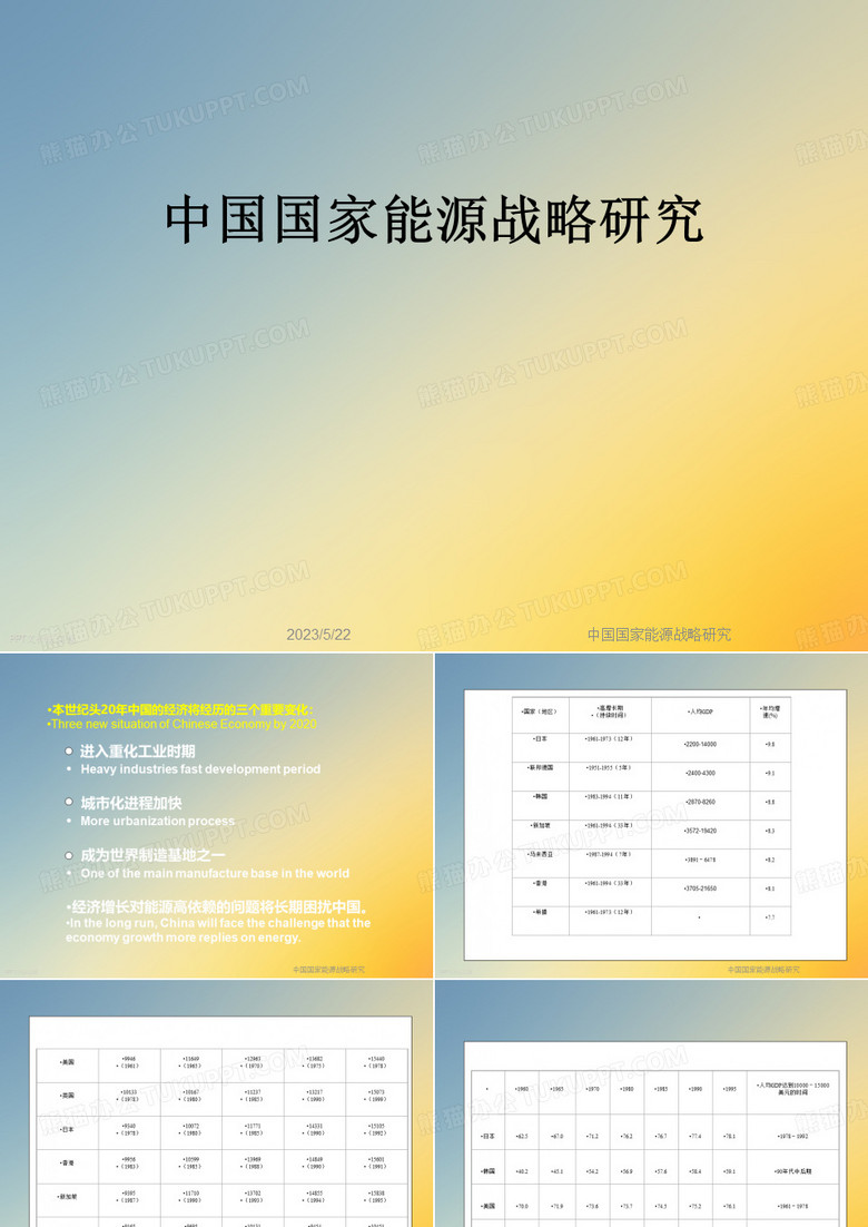 中国国家能源战略研究