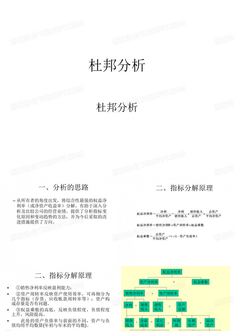杜邦分析