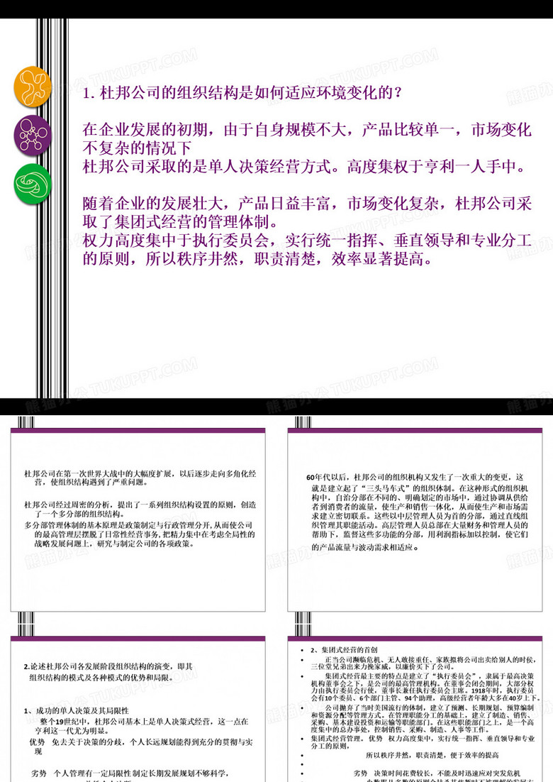 杜邦公司案例分析