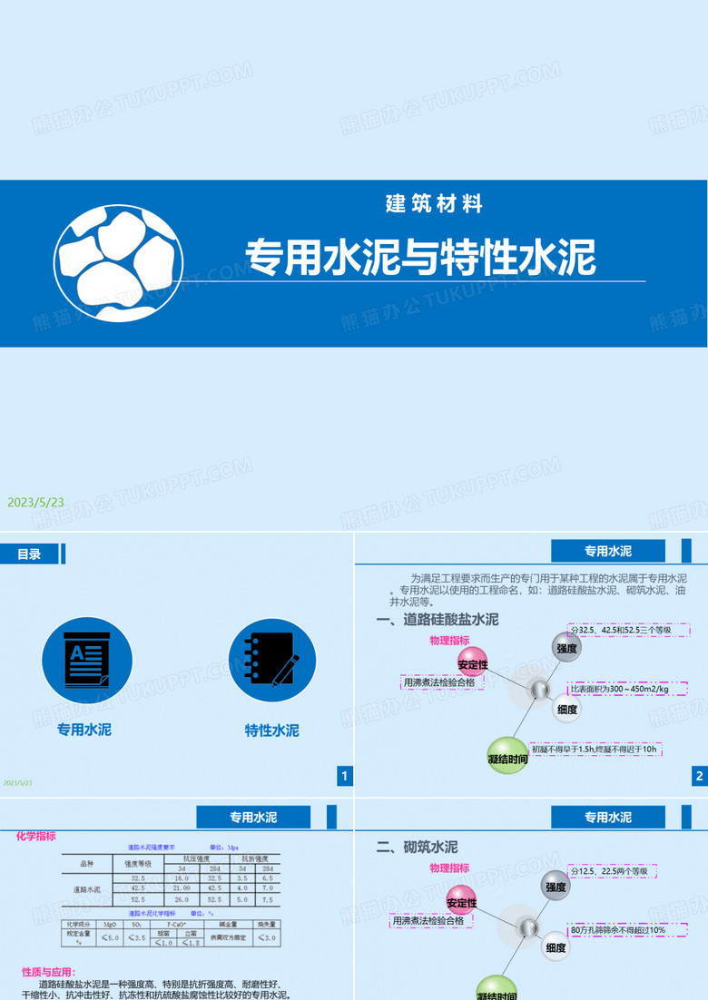 专用水泥与特性水泥