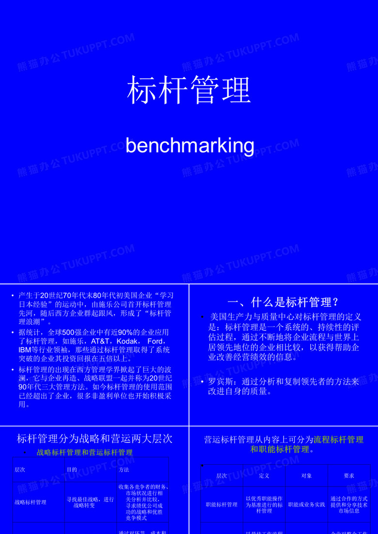 标杆管理