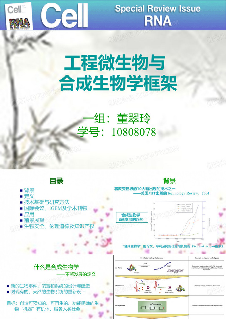 合成生物学-生物化学与分子生物学
