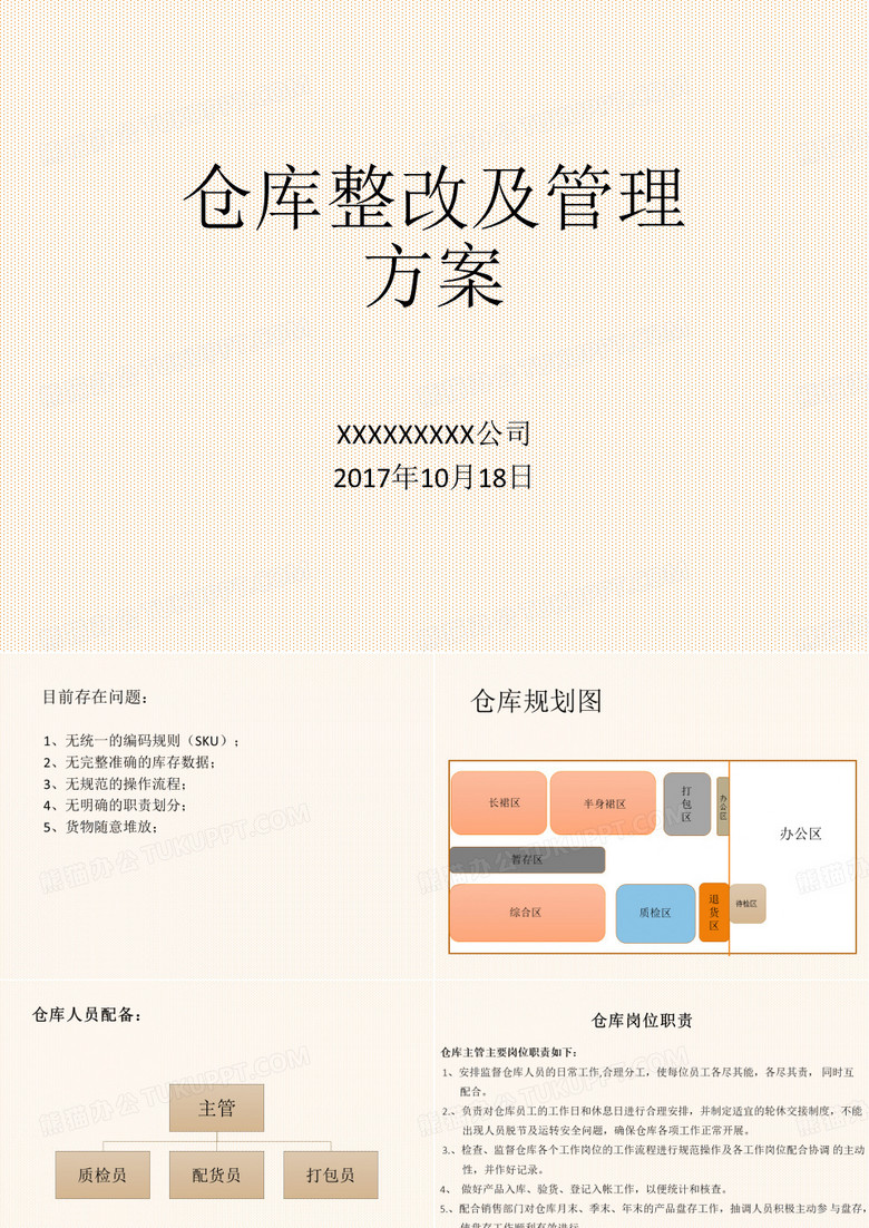 仓库整改及管理方案