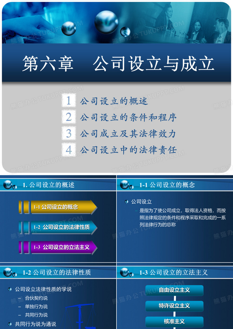 公司设立与成立
