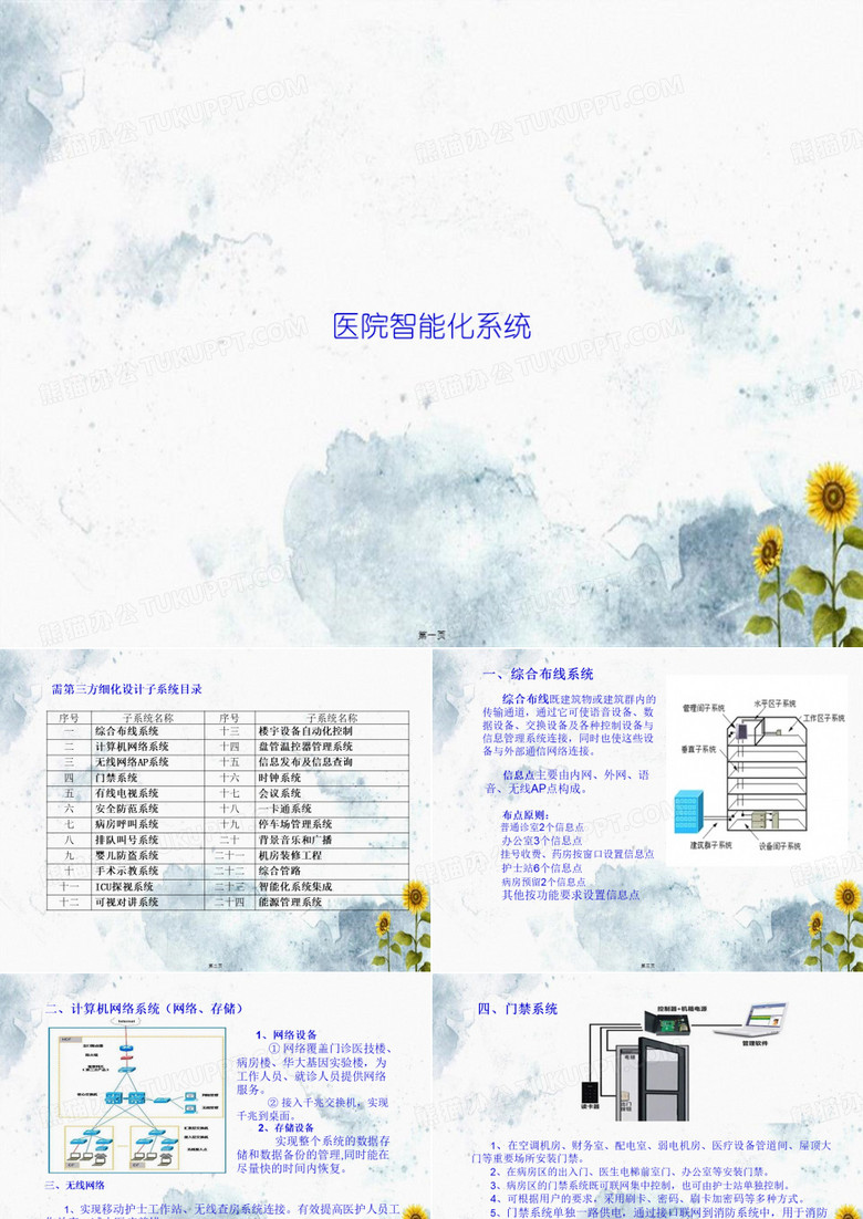 醫(yī)院智能化系統(tǒng)講課文檔