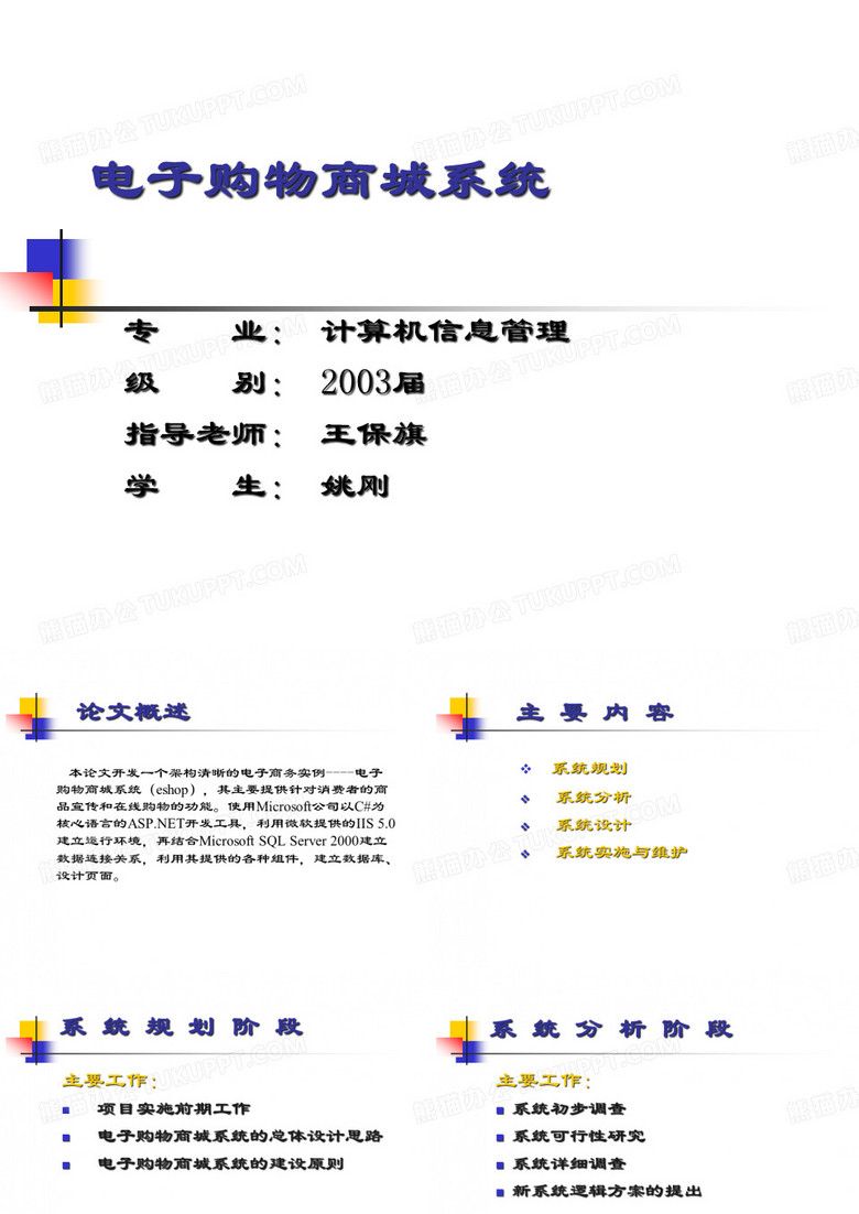 电子购物商城系统课件.pptx