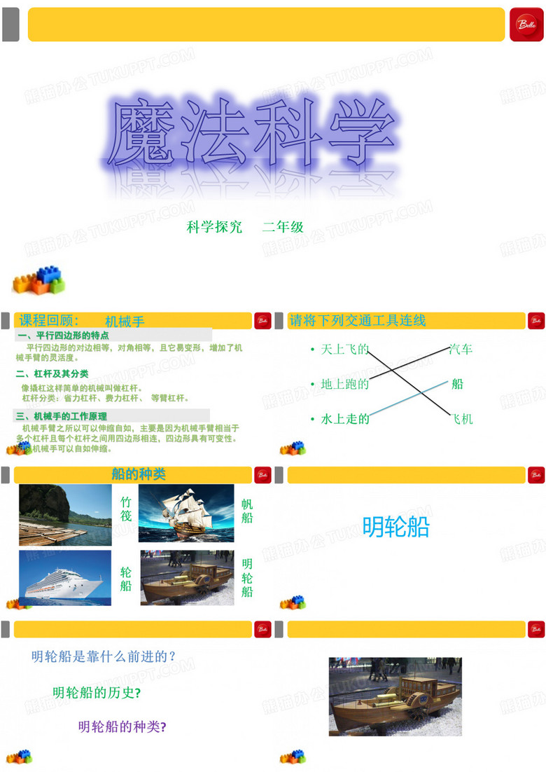 3.明轮船