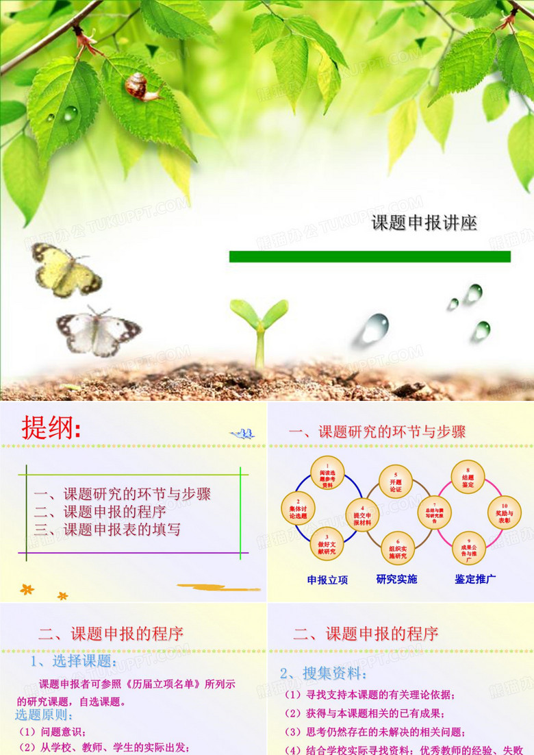 课题申报讲座